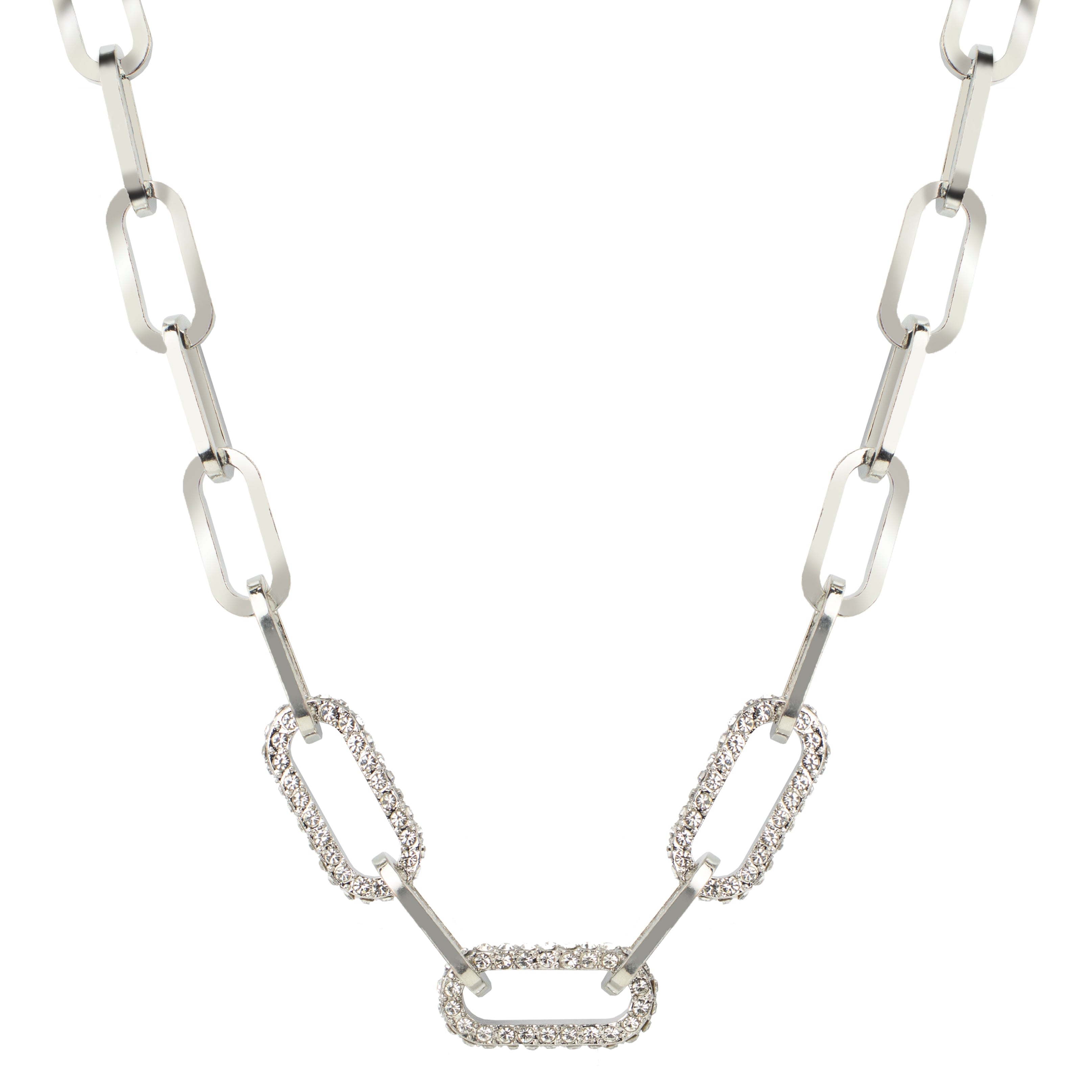 Ecoated Sterling Silver Chunky T Bar Chain Necklace | SEOL + GOLD | Wolf &  Badger